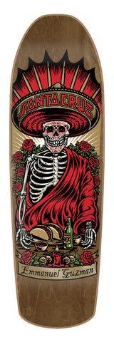 SANTA CRUZ - GUZMAN DIVINE DINER SKATEBOARD DECK - PRO SHAPED 9.16"