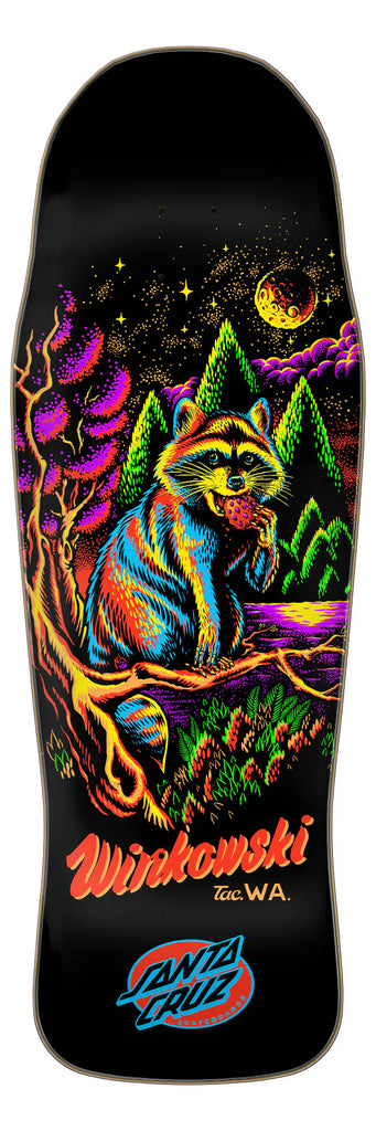 SANTA CRUZ - WINKOWSKI TRASH PANDA SKATEBOARD DECK - 10.34 SANTA CRUZ - WINKOWSKI TRASH PANDA SKATEBOARD DECK - 10.34