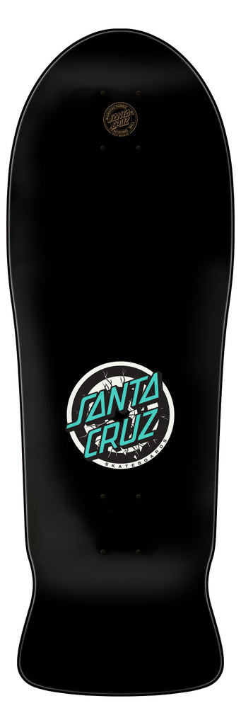 SANTA CRUZ ROB ROSKOPP FOUR SKATEBOARD DECK - BLACK DIP - FALL