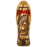 POWELL PERALTA STEVE CABALLERO CHINESE DRAGON SKATEBOARD DECK - GOLD FOIL