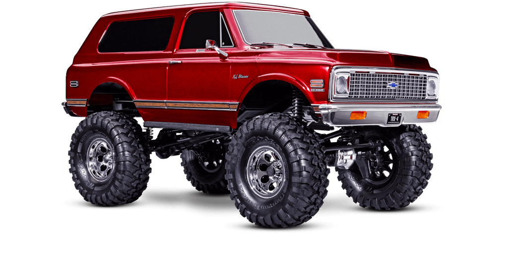 TRAXXAS TRX-4 1/10 SCALE AND TRAIL CRAWLER K-5 BLAZER HIGH TRAIL