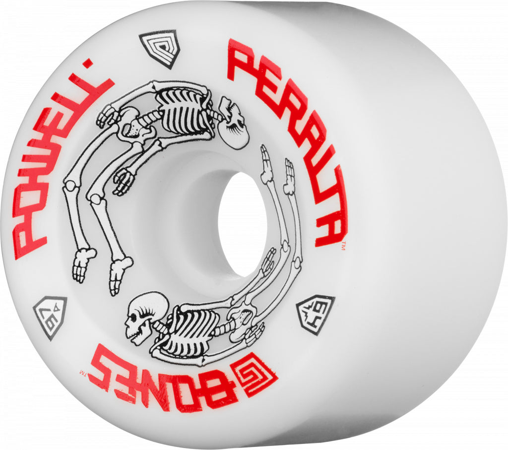 Powell Peralta G-Bones Skateboard Wheels 64mm 97a - (4 pack