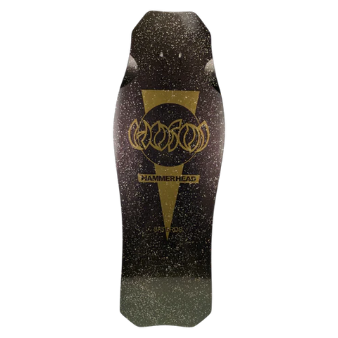 HOSOI O.G. HAMMERHEAD LIMITED 24K FLAKE SKATEBOARD DECK 10.5X31