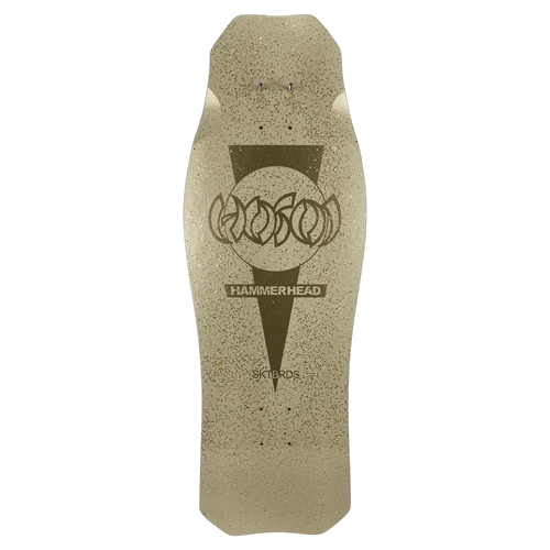 HOSOI O.G. HAMMERHEAD LIMITED 24K FLAKE SKATEBOARD DECK 10.5X31