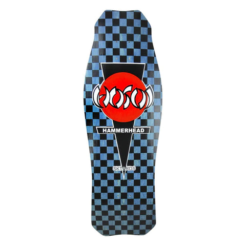 HOSOI O.G. HAMMERHEAD CHECKERBOARD SKATEBOARD DECK - 10.5" X 31"