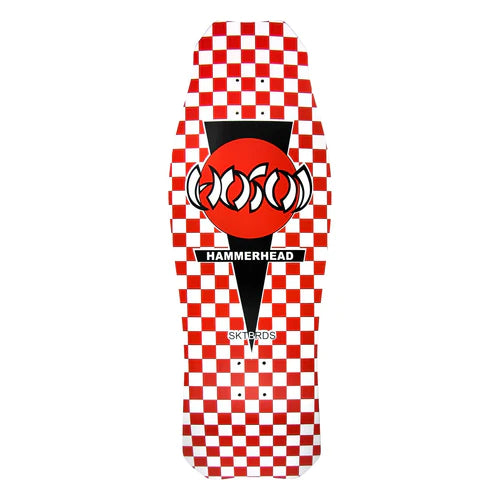 HOSOI O.G. HAMMERHEAD CHECKERBOARD SKATEBOARD DECK - 10.5