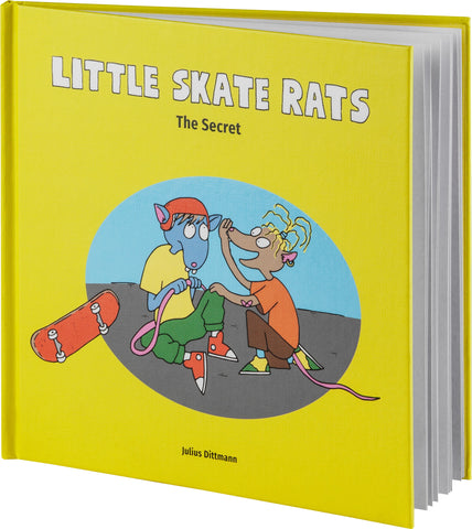 LITTLE SKATE RATS - THE SECRET - CHILDRENS SKATEBOARDING BOOK