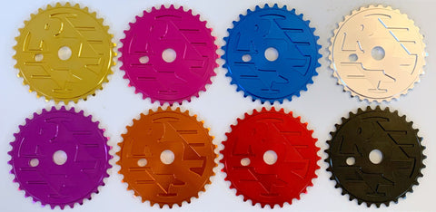 RIDE OUT SUPPLY BMX SPROCKET - SE BIKES - THRONE - ROS CHAINRING