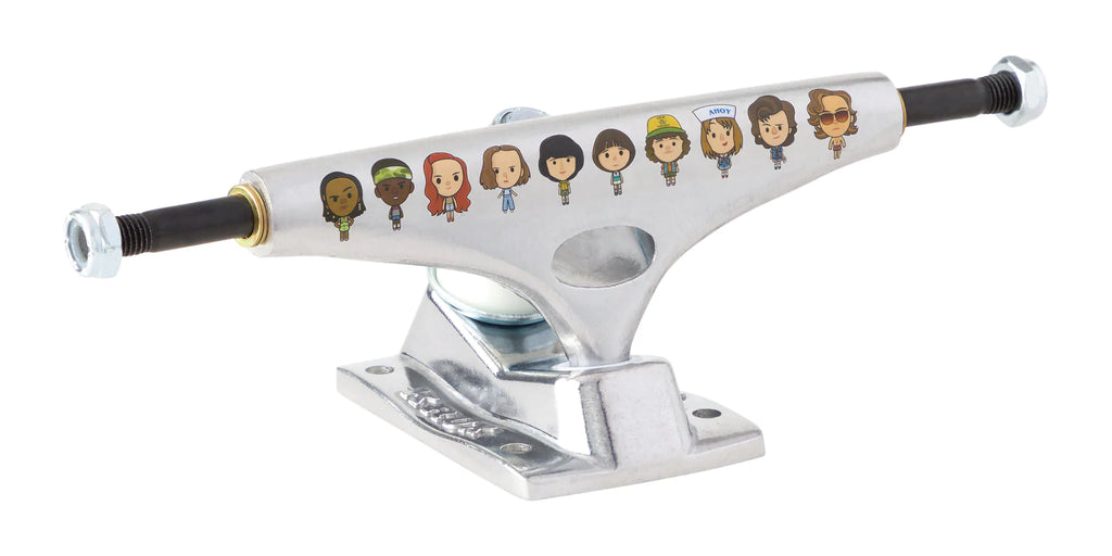 STRANGER THINGS X KRUX K5 - CREW SILVER STANDARD SKATEBOARD TRUCKS STRANGER THINGS X KRUX K5 - CREW SILVER STANDARD SKATEBOARD TRUCKS