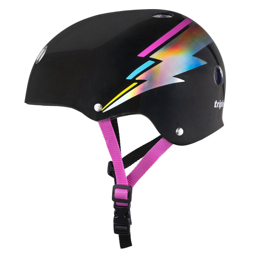 bike helmet longboard Triple Eight Racer Downhill Skate Downhill & Freeride ATSM Certified Hard Shell Build Low-Profile Race Fit Confident Protection at Speed This suitable for Low Impact Use helmet is great for skateboarding AeroSlicer V3 Helmet