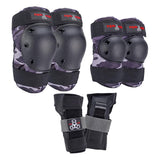 TRIPLE 8 SAVER SERIES - COLOR COLLECTION - 3 Pad Roller Derby Pack