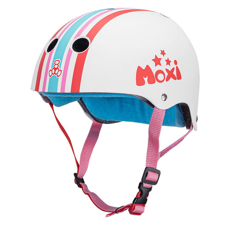 TRIPLE 8 CERTIFIED SWEATSAVER HELMET - MOXI ROLLER SKATE HELMET