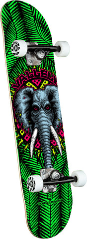 Powell Peralta Vallely Elephant GREEN Birch Complete Skateboard - 8 x 31.45