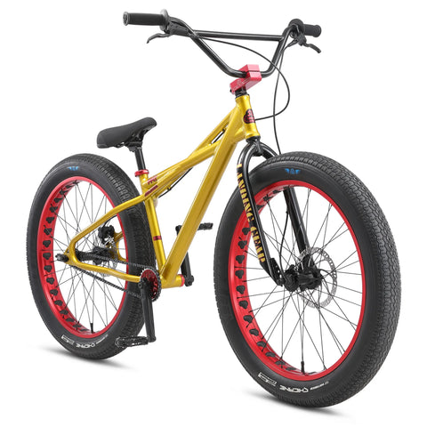 SE BIKES - FAT QUAD 26" WHEELIE BIKE - ROYAL GOLD