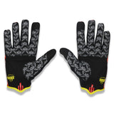 SE BIKES RETRO BIKE LIFE GLOVES - RED/YELLOW