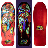 SANTA CRUZ X STRANGER THINGS GRABKE MAX MELTING CLOCK SKATEBOARD DECK