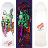 SANTA CRUZ X STRANGER THINGS MEEK SLASHER EDDIE REVEAL SKATEBOARD DECK