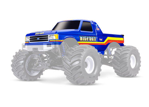 TRAXXAS X-MONSTER MT BIGFOOT NO.8 RC BODY - 7691-BLUE