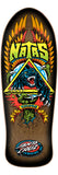 SANTA CRUZ NATAS PANTHER REISSUE SKATEBOARD DECK - BROWN STAINED - FALL 2025 PRE-ORDER