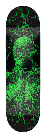 SANTA CRUZ X STRANGER THINGS VECNA SKATEBOARD DECK - 8.5"