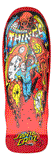 SANTA CRUZ X STRANGER THINGS GRABKE MAX MELTING CLOCK SKATEBOARD DECK