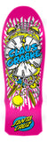 SANTA CRUZ CLAUS GRABKE EXPLODING CLOCK SKATEBOARD DECK - PINK  PRE-ORDER