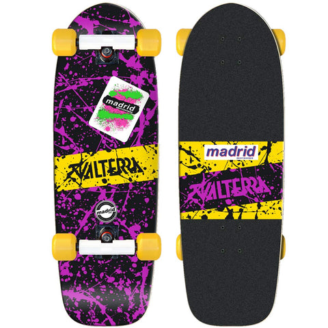 VALTERRA MADRID X BACK TO THE FUTURE MARTY MCFLY COMPLETE SKATEBOARD