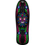 POWELL PERALTA NICKY GUERERRO MASK SKATEBOARD DECK - BLACKLIGHT