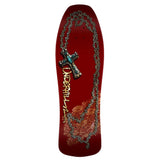 POWELL PERALTA RAY UNDERHILL CHAIN /CROSS RED/GOLD FOIL SKATEBOARD DECK