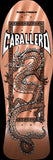 POWELL PERALTA STEVE CABALLERO CHINESE DRAGON REISSUE SKATEBOARD DECK - COPPER FOIL - 10"
