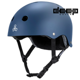 TRIPLE 8 DEEP COVER CERTIFIED HIDDEN HINGE HELMET - SKATE HELMET