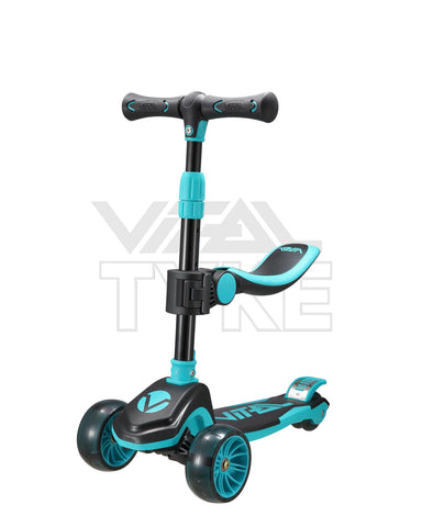 VITAL TYKE 3 WHEEL SCOOTER - LED LIGHT UP WHEELS SCOOTER