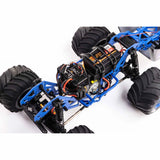 LOSI 1/18 MINI LMT SON UVA GRAVE DIGGER 2S 4X4 RTR BRUSHED MONSTER RC TRUCK - LOS01026T2