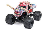 LOSI 1/18 MINI LMT ZOMBIE 2S 4X4 RTR BRUSHED MONSTER RC TRUCK - LOS01026T4