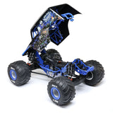 LOSI 1/18 MINI LMT SON UVA GRAVE DIGGER 2S 4X4 RTR BRUSHED MONSTER RC TRUCK - LOS01026T2