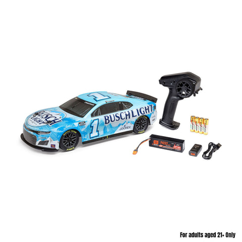 LOSI 1/12 NASCAR RC RACECAR 2025 ROSS CHASTAIN NO.1 BUSCH LIGHT 2S AWD RTR BRUSHED ON ROAD - LOSF1122501