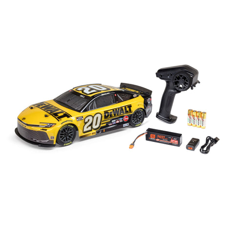 LOSI 1/12 NASCAR RC RACECAR 2025 CHRISTOPHER BELL NO.20 DEWALT 2S AWD RTR BRUSHED ON ROAD - LOSF1122520