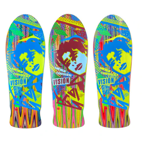 VISION ORIGINAL MG SKATEBOARD DECK - MARK GONZALEZ - SWIRL
