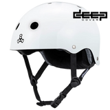 TRIPLE 8 DEEP COVER CERTIFIED HIDDEN HINGE HELMET - SKATE HELMET