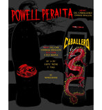 POWELL PERALTA STEVE CABALLERO CHINESE DRAGON SKATEBOARD DECK - RED FOIL