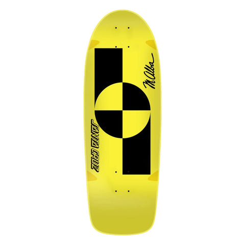 SANTA CRUZ MALBA CRASH TEST SKATEBOARD DECK - 10.03" X 29.35