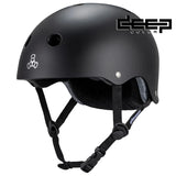 TRIPLE 8 DEEP COVER CERTIFIED HIDDEN HINGE HELMET - SKATE HELMET