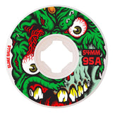 SLIMEBALLS SKATEBOARD WHEELS 54MM ROSKOPP FACE TWO REISSUE HARDLINE 95A