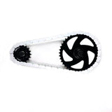 INSANE CHAINS BICYCLE CHAIN COVER - SNAP ON - SOLID COLORS - BMX - WHEELIE BIKE