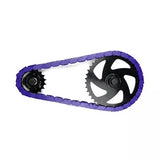 INSANE CHAINS BICYCLE CHAIN COVER - SNAP ON - SOLID COLORS - BMX - WHEELIE BIKE