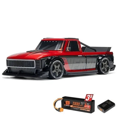 ARRMA INFRACTION GROM 3S BLX 4X4 RTR ALL ROAD R/C TRUCK - RED
