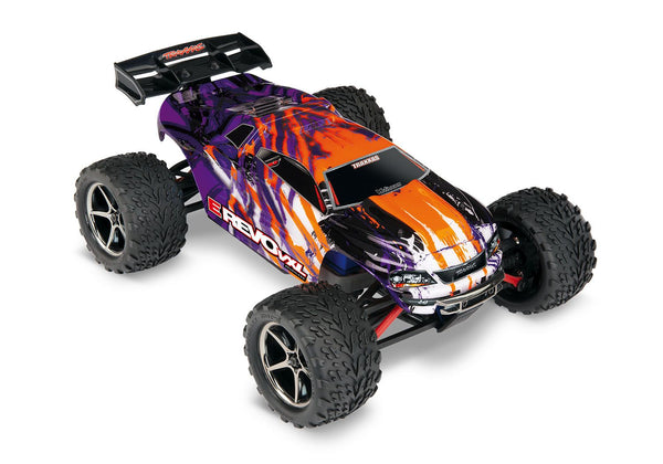 TRAXXAS E-REVO VXL 1/16 R/C 4X4 MONSTER TRUCK W/USB-C - 71076-8