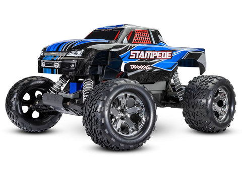 TRAXXAS STAMPEDE 1/10 SCALE MONSTER RC TRUCK w/USB-C 2WD