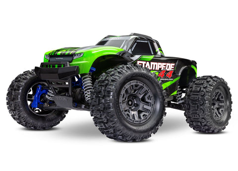 TRAXXAS STAMPEDE 4X4 BL-2s 1/10 SCALE MONSTER RC TRUCK