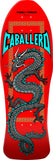 Powell Peralta Steve Caballero Dragon Skateboard Deck Red/Silver - 10 x 30